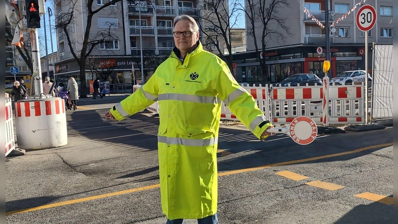 Hermann Egbringhoff ist Schulweghelfer. (Foto: föbe)