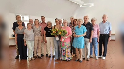 Viel Spaß hatten die Teilnehmer des ersten Seniorentanzkurses in Moosburg. (Foto: Brigitte Brandstädter)