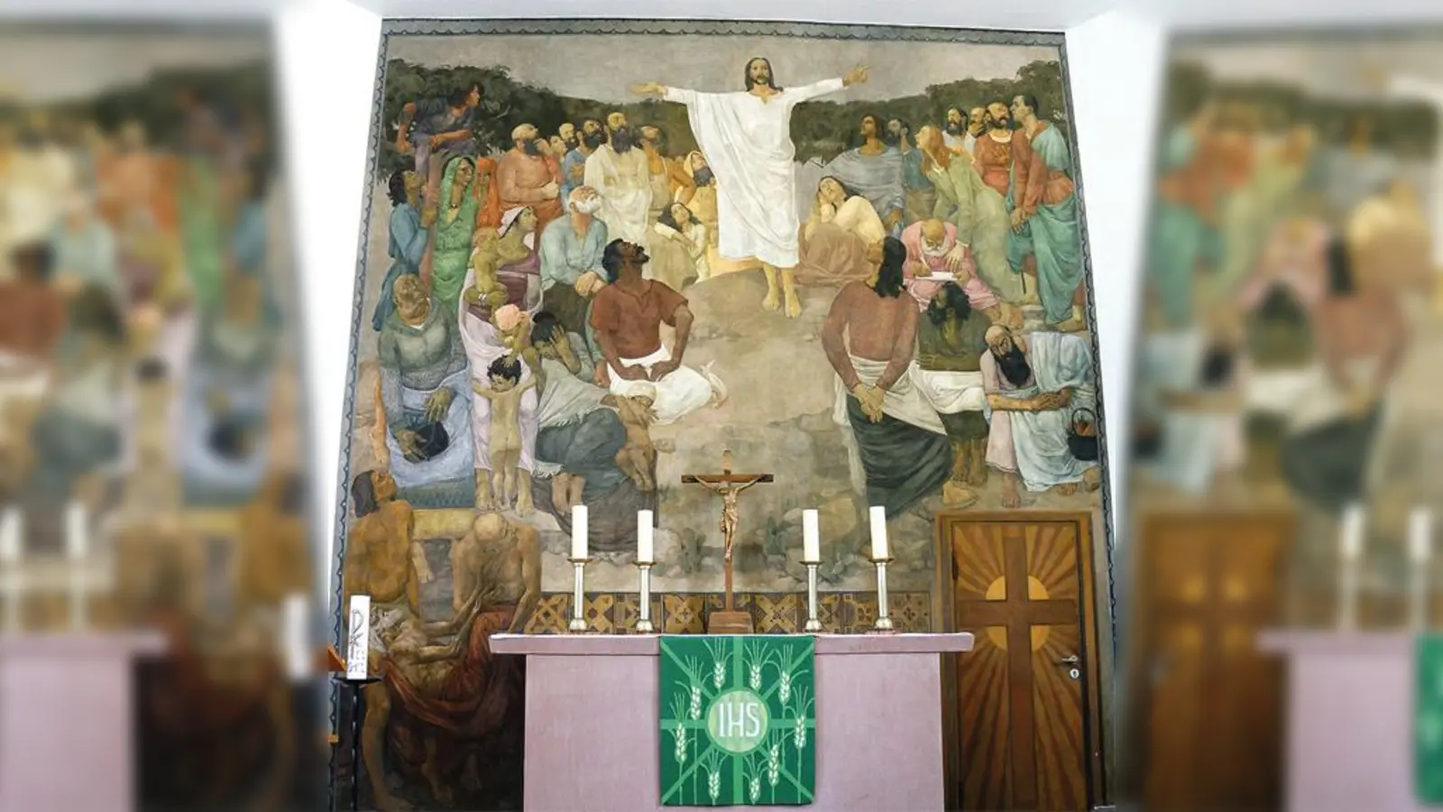 Die Geheimnisse des Freskos in der Thomaskirche werden bei einem Vortrag der MVHS Grünwald aufgedeckt.  (Foto: hw)