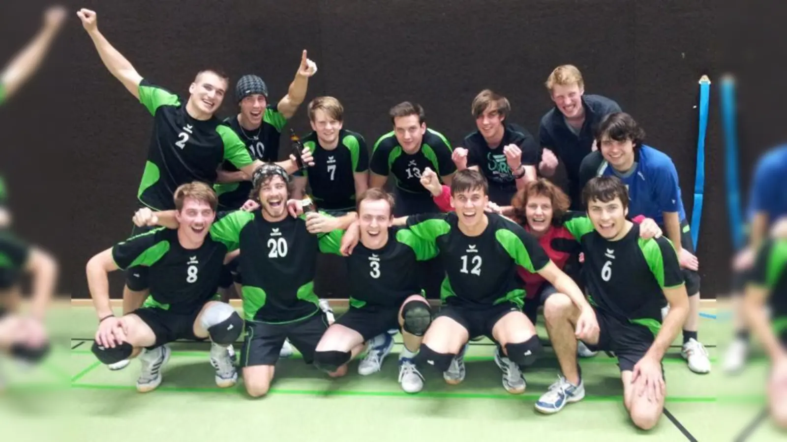 Die Mannschaft mit Trainerin Ute von Milczewski. (Foto: TSV)