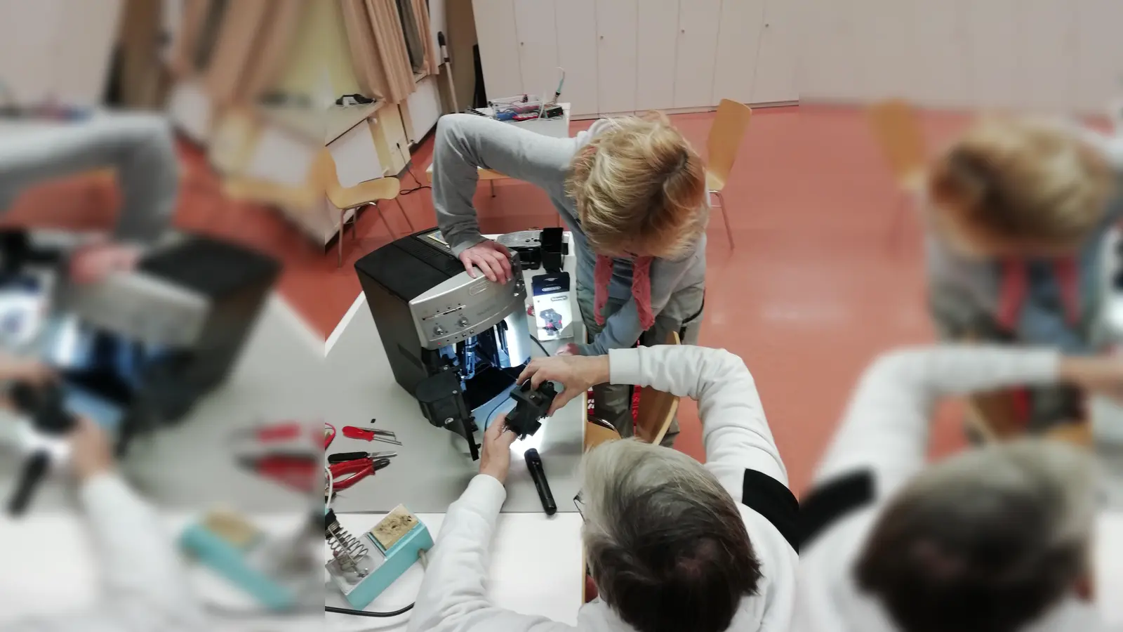 Das nächste Repair-Café in Aying findet am 18. April statt. (Foto: Wiedemann)