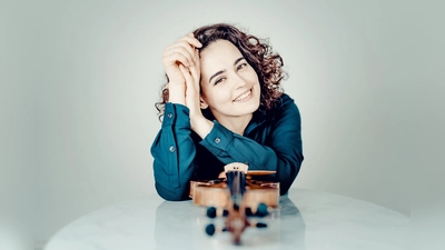 Die Geigen-Virtuosin Alena Baeva. (Foto: Andrej Grilc)