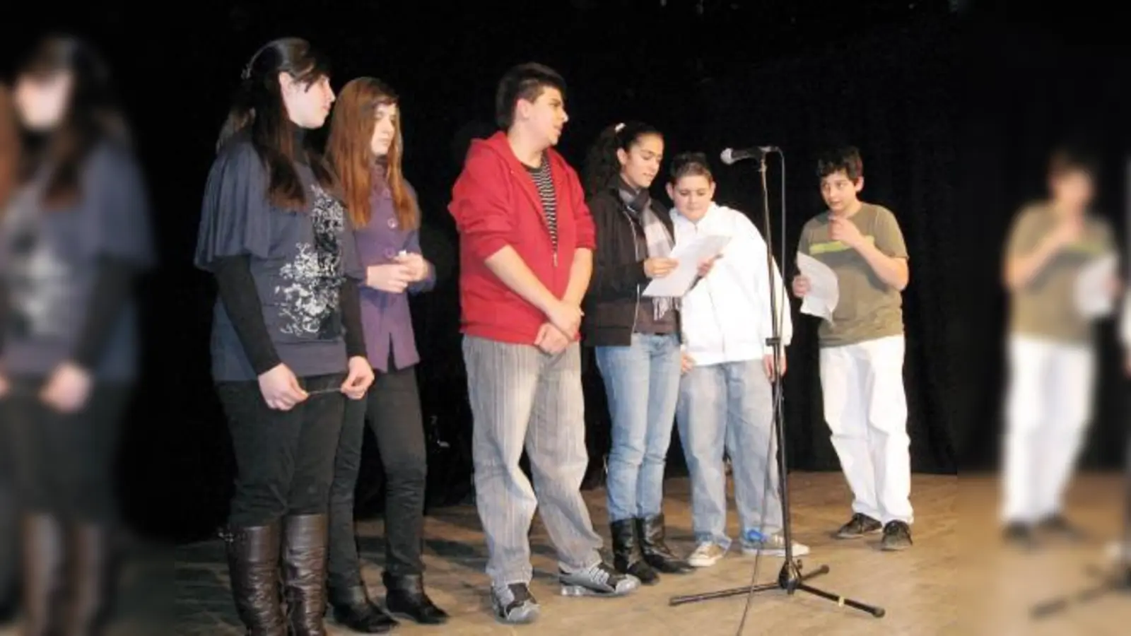 Die Schülerfirma organisierte einen bunten Abend.