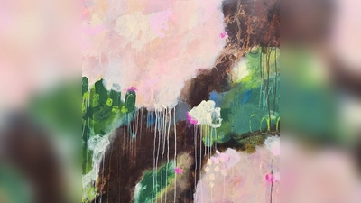 Die Ausstellung „That's me” gibt einen sehr persönlichen Einblick in das Schaffen der Künstlerin Heike Eiber. Zu sehen sind verschiedenformatige Werke in Acryl sowie Drucke und Monotypien.  (Foto: Heike Eiber)