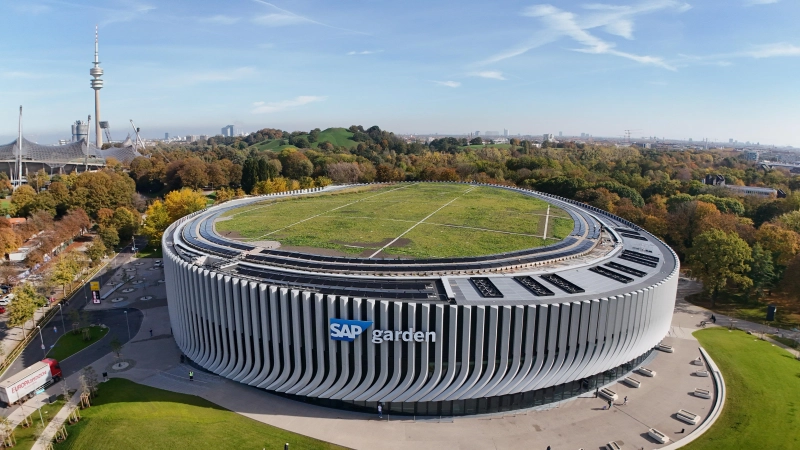 Im SAP Garden seigt im Februar das Basketball-Pokalfinale.  (Foto: © Red Bull Stadion München GmbH)
