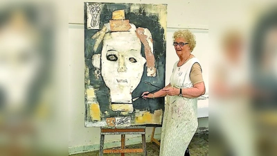 Gedenken an die Malerin und Schriftstellerin Rose Zaddach. (Foto: Dieter Knödler)