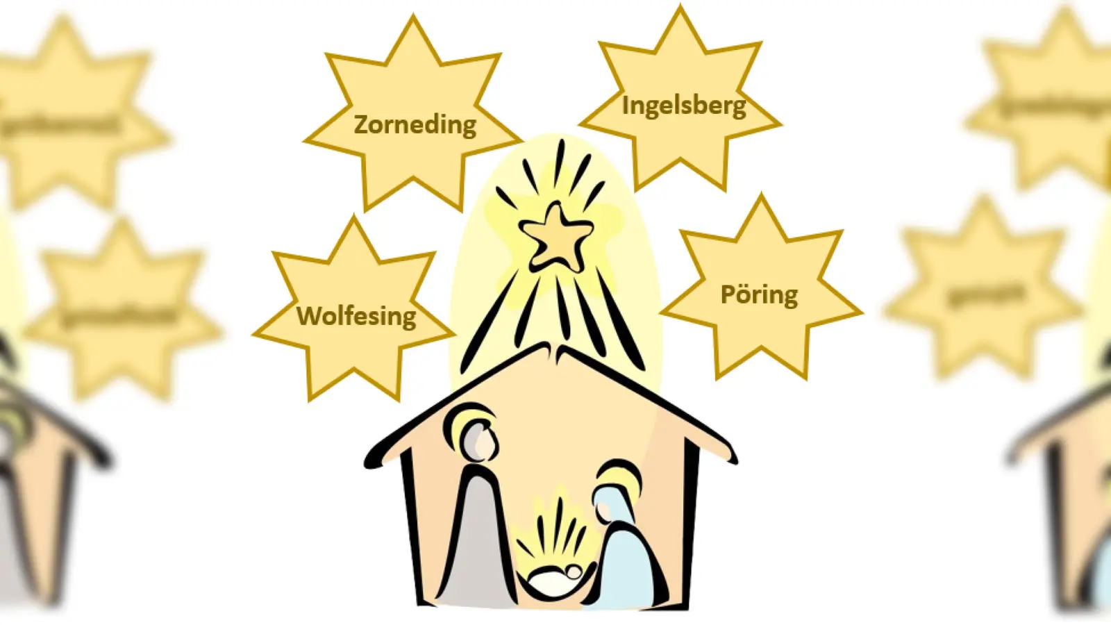 24 Weihnachtskrippen werden in diesem Jahr beim Zornedinger Krippenweg ausgestellt. (Foto: www.servicebuero-herzogsplatz.de )