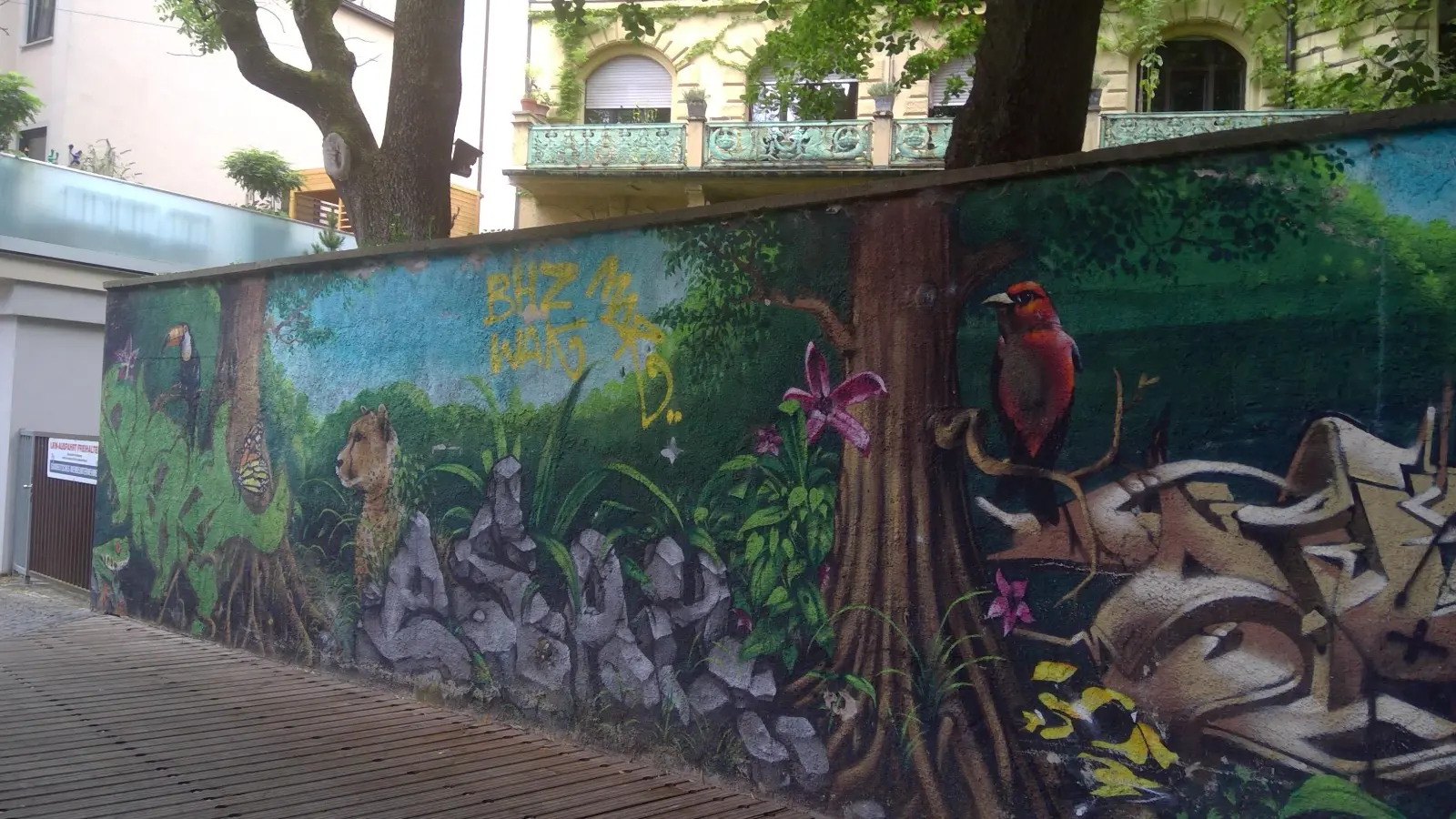 Streetart am Auer Mühlbach in München: Auch in Unterföhring sollen bald legale, öffentlich zugängliche Kunstwerke entstehen. (Archivbild: bas)