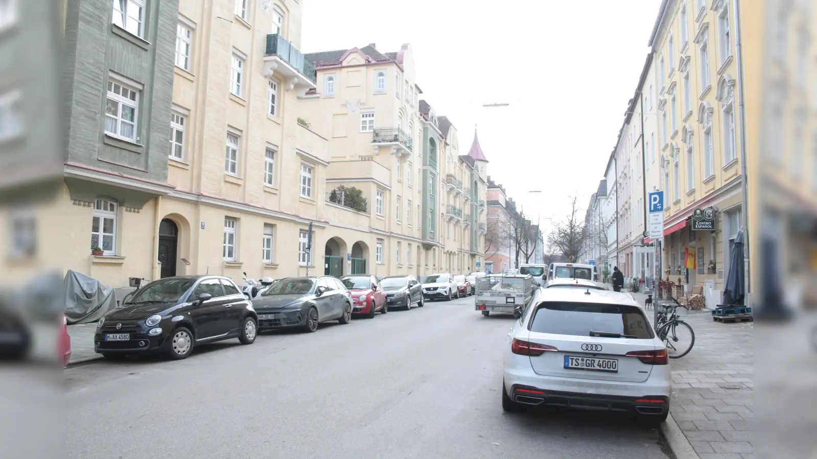 Die Daiserstraße vor dem Centro Espanol: Der Verkehr fließt auch künftig in beiden Richtungen. (Foto: job)
