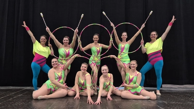 Die Gruppe Attitude sahnte beim Turnfest gleich mehrere Medaillen ab. (Foto: MTV Berg)