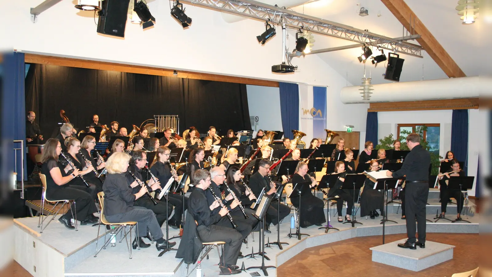 Das Bezirksorchester München verwöhnte seine Zuhörer mit einem musikalischen Ohrenschmaus. (Foto: Georg Rittler)