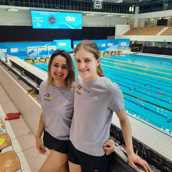 Trainerin Renata Willi und Felicitas Holderer. (Foto: SSG)