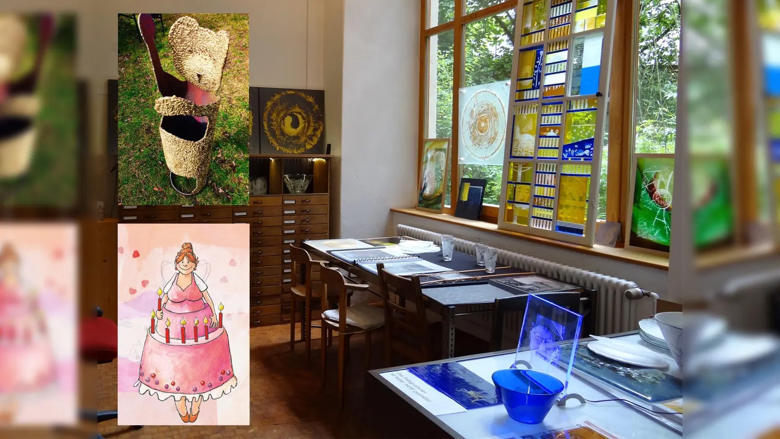 Künstler aus Haidhausen und dem angrenzenden Werksviertel geben beim "Obacht!" vom 17. bis 19. Mai Einblicke in ihre Werkstätten und Ateliers. Auf die Besucher warten dabei zahlreiche Vorführungen und Mitmachaktionen. (Foto: VA)