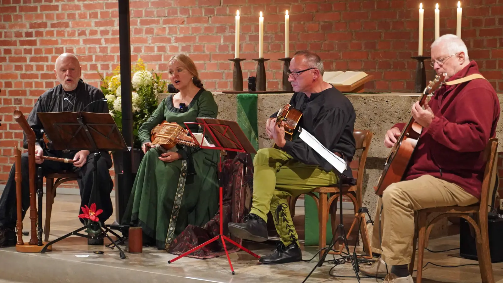 Auf eine musikalische Zeitreise nimmt die Gruppe Cupido ihre Zuhörer mit. (Foto: Mathias Brandstaetter)