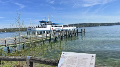 Die MS Bernried musste einen Großteil des Fahrbetriebs übernehmen, als die größeren Schiffe ausgefallen waren. (Foto: Susanne Hauck)