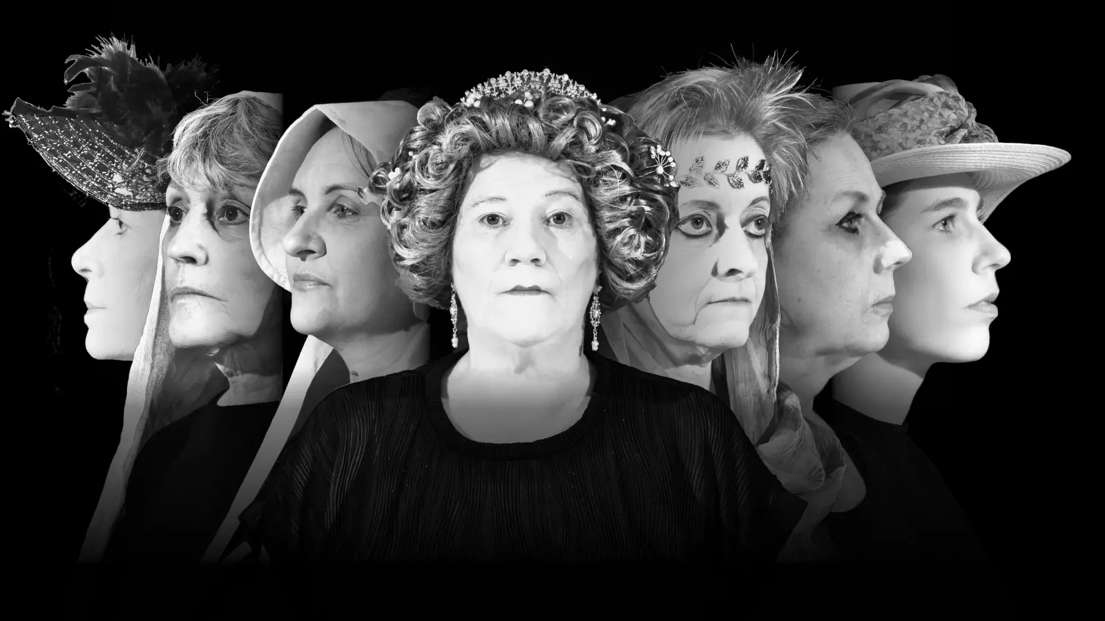 Von Kassandra, der Seherin aus Troja, bis hin zu Franziska Gräfin zu Reventlow, der „Schwabinger Gräfin“, sind einige Frauen auf der Bühne mit dem zu hören, was sie zu sagen haben. (Foto: Theater in der Au. )