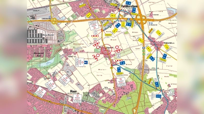 Die Umleitung erfolgt über Weißenfeld. (Foto: oh)