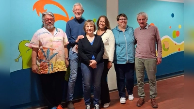 Der neue Vorstand besteht aus (von links) Michael Frey, Bernd Vogel, Ute Junginger-Bachmann, Inga Köhler, Anke Mayer und Martin Arnold. (Foto: Martina Wein)