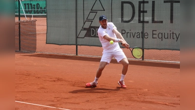 Matthias Bachinger vom Bundesliga-Team des TC Großhesselohe tritt beim Vorrundenturnier in Großhesselohe zusammen mit TCG-Mannschaftskollege Peter Gojowczyk als Lokalmatador an den Start. (Foto: Robert M. Frank)