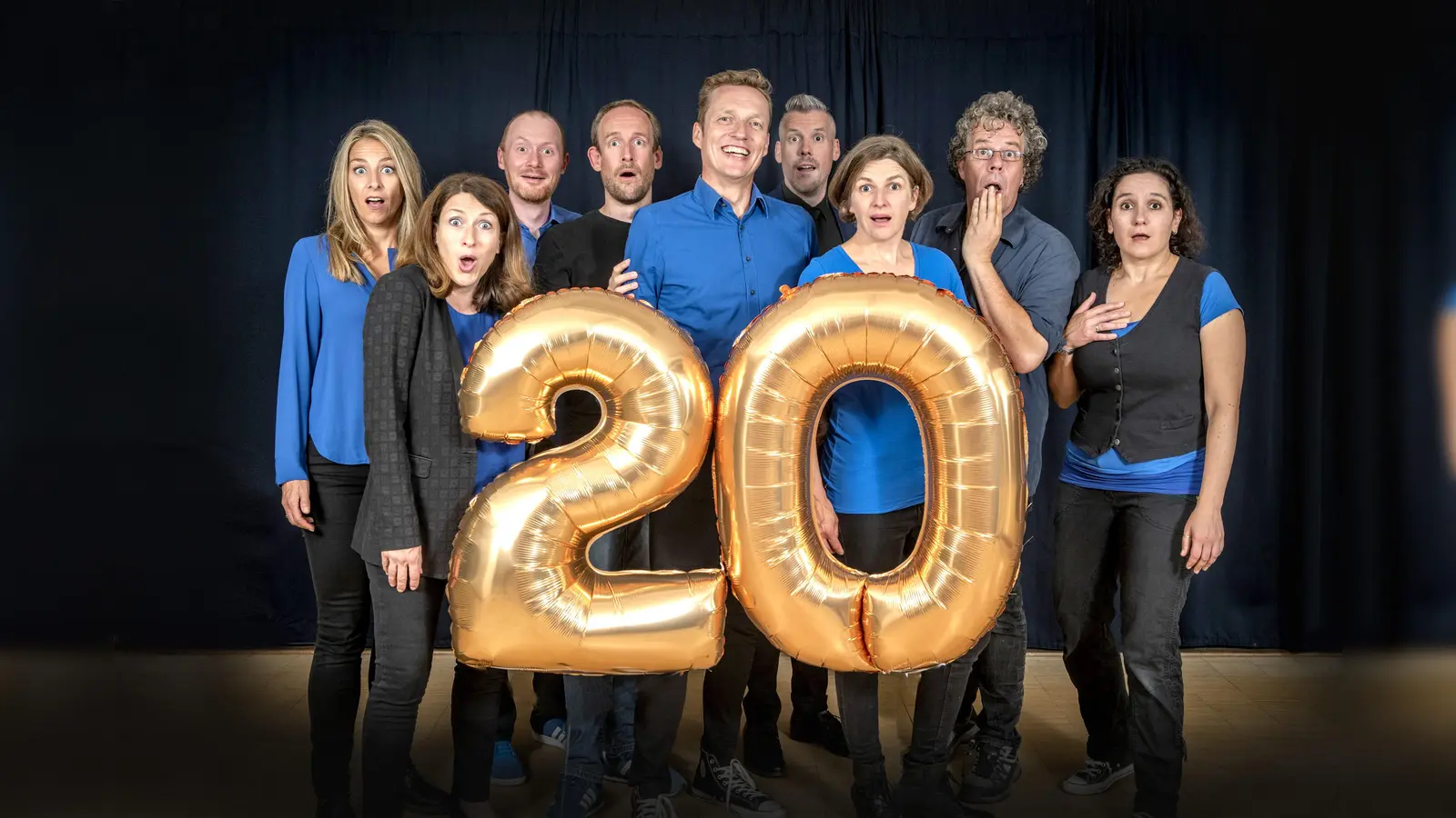 Vor 20 Jahren enterte das ...efa: Improtheater die Münchner Bühnen. (Foto: VA)