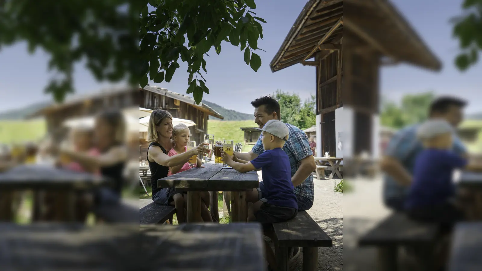 Ein Ausflug mit der ganzen Familie. (Foto: Markus Wasmeier)