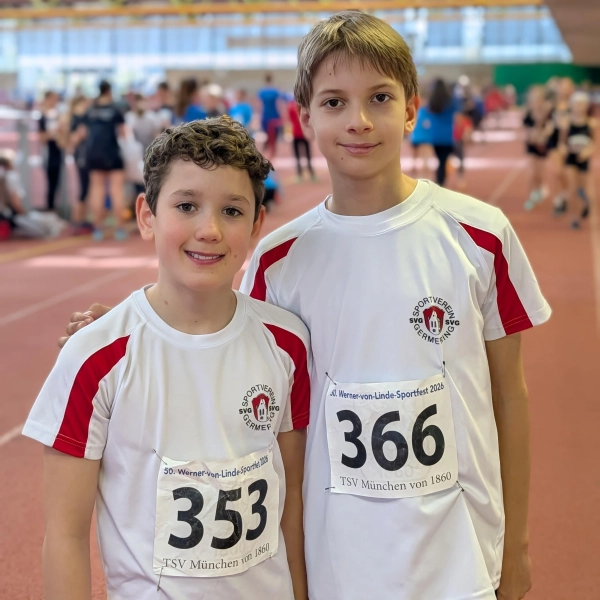 Andrea Eggel und Frederik Lemli. (Foto: SV)