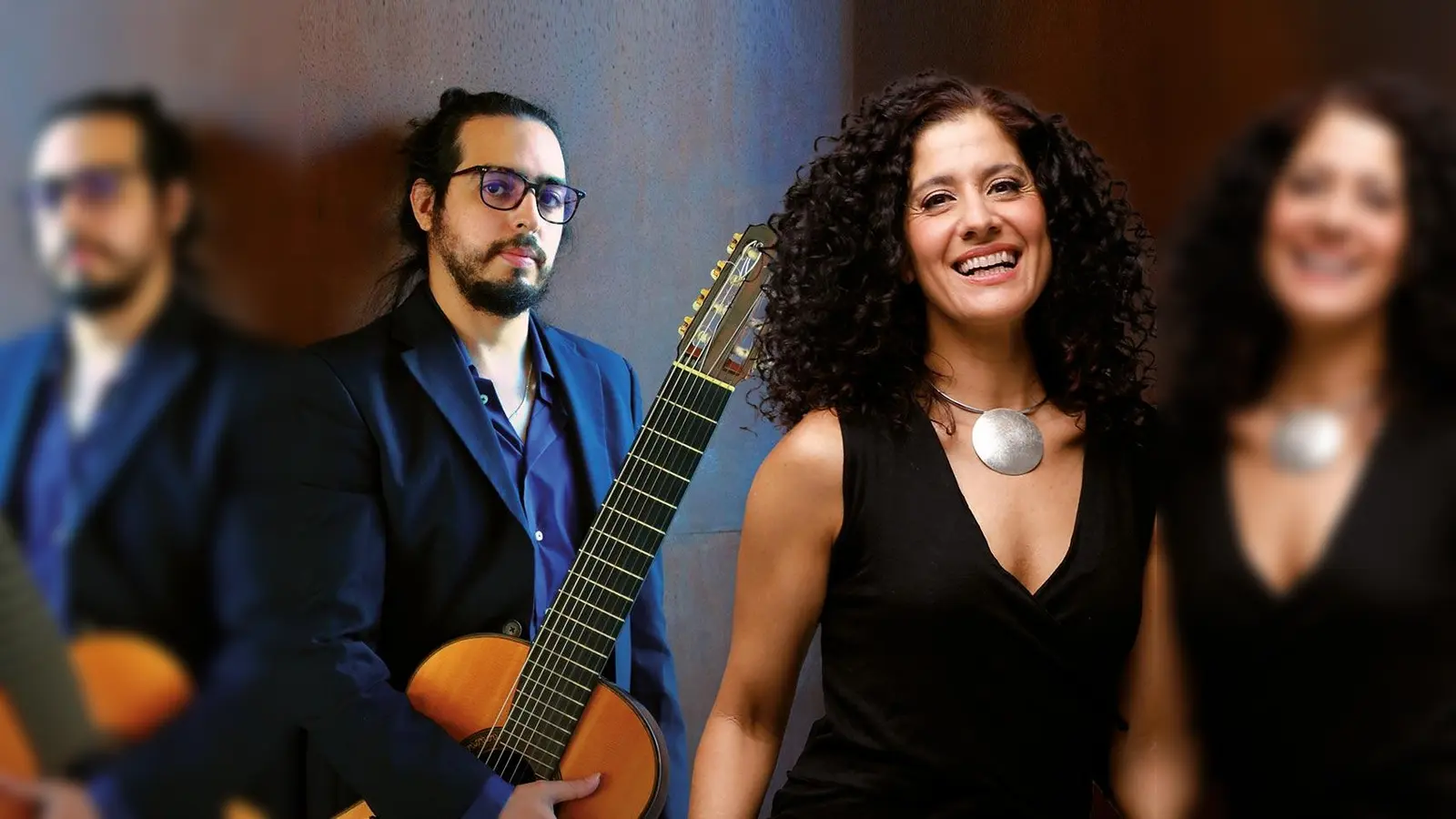 Marcia Bittencourt und Dami Andres musizieren am 16. September in Neubiberg.  (Foto: Blattwerk Hannover)