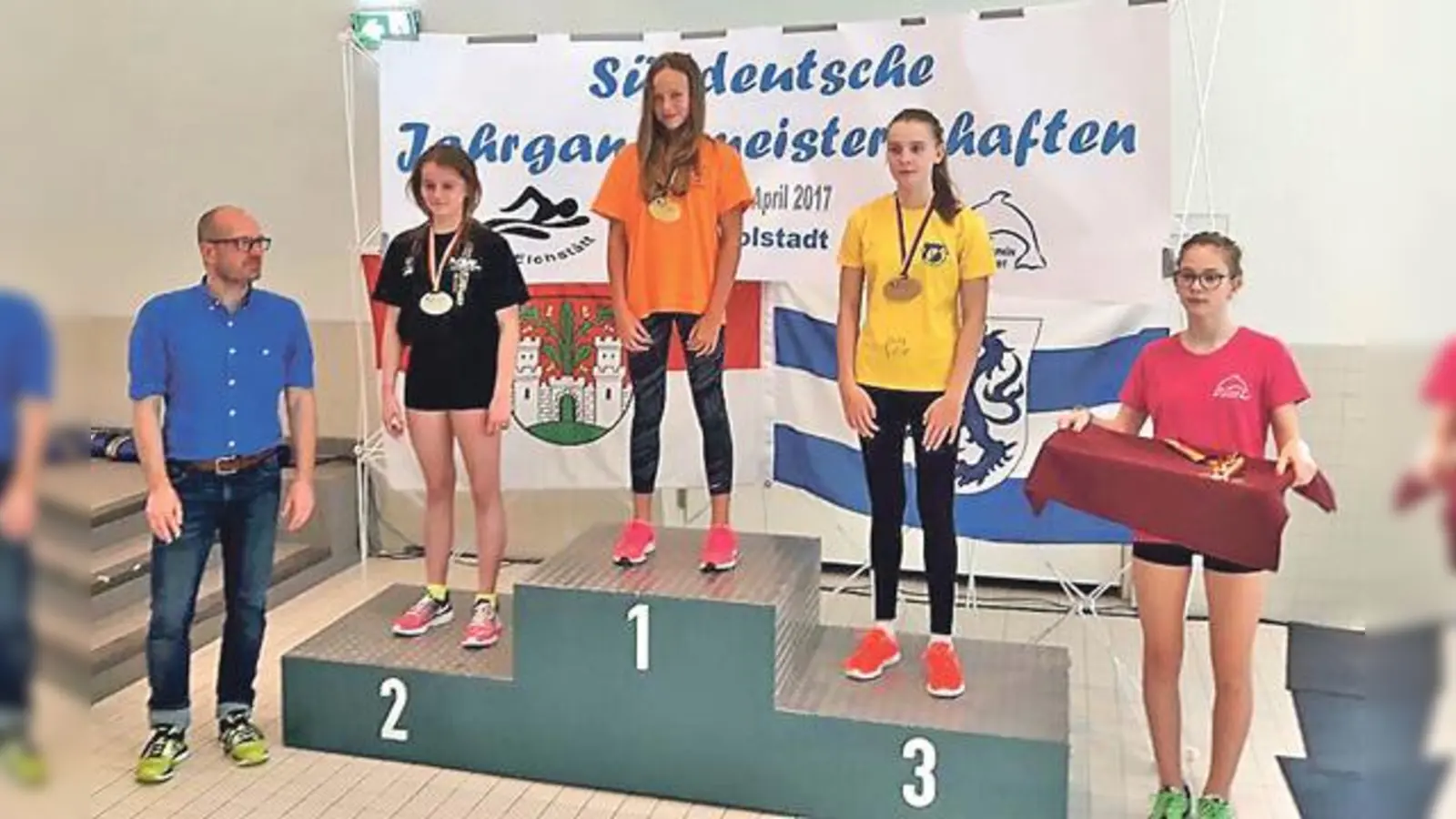 Ganz oben auf dem Treppchen bei den Süddeutschen Meisterschaften stand Daniela Ernst.	 (Foto: VA)