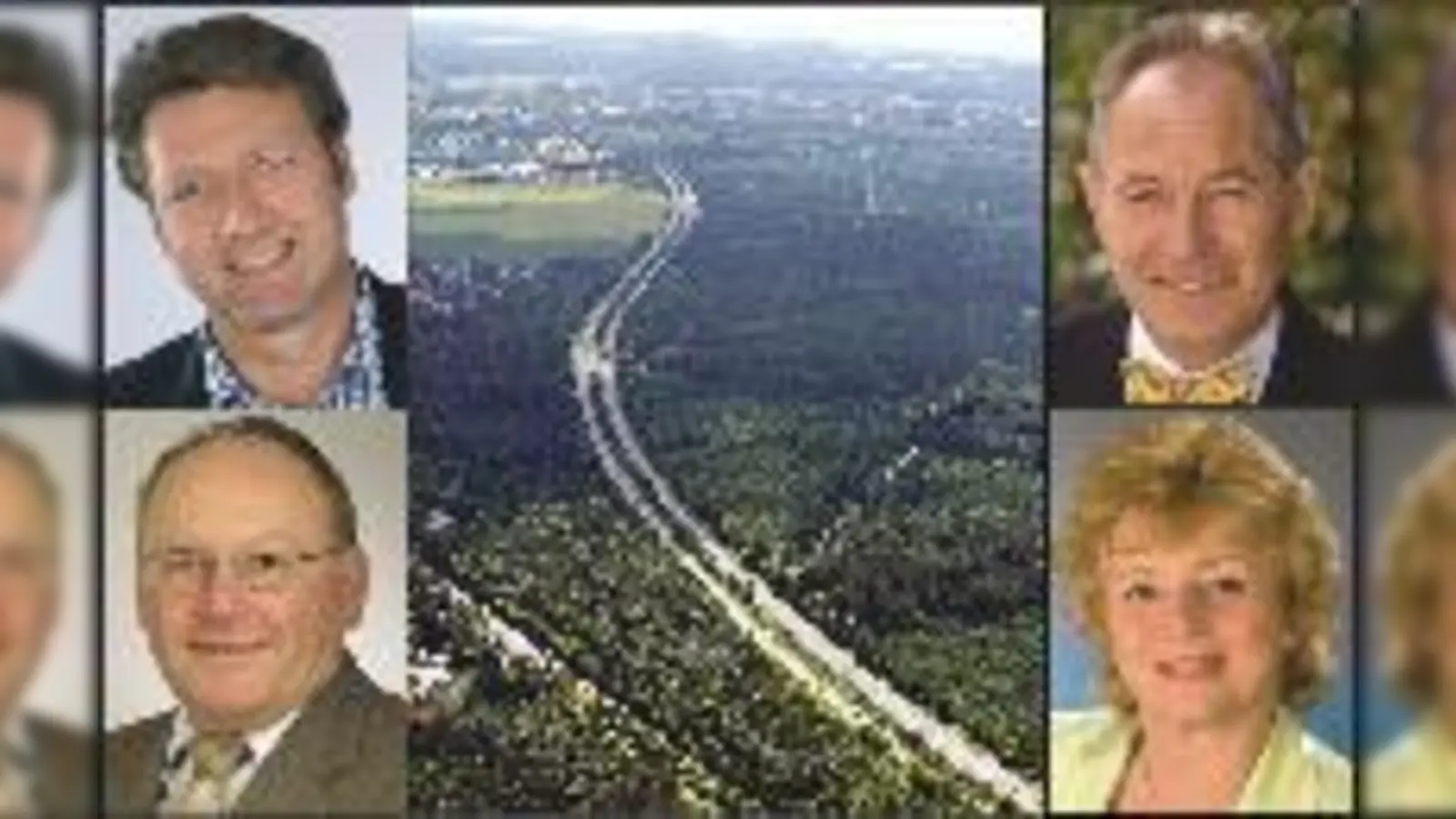 Die A 995 zerschneidet bereits Waldgebiet im Süden  doch auch die Nord-Allianz sieht sich benachteiligt. 	 (Foto: C. Schunk, Stadt Ush, foto-philipp.de, Stadt Gar, Gem. Osh)