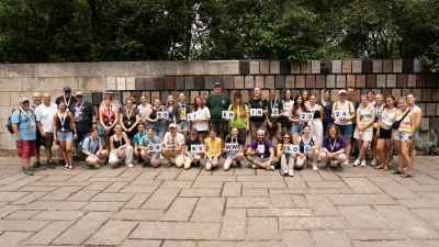 Insgesamt 44 BRK-Mitglieder fuhren zur jährlichen Fiaccolata nach Solferino in Italien. (Foto: Daniel Illich)