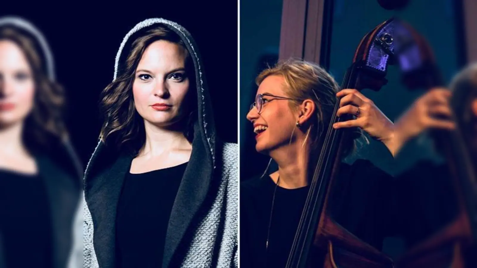 Amelie Haidt (links) und Julia Hornung werden den Krimiabend musikalisch untermalen.	 (Foto: VA)