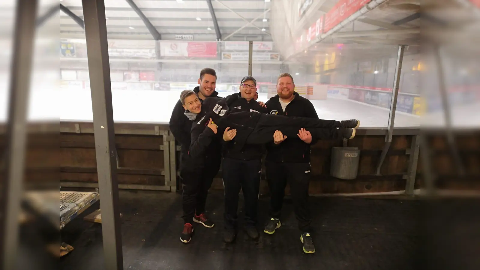 Von links: Dennis Heidacher, Basti Sperr, Fabio Remmersperger und Stephan Gilg. (Foto: Verein)