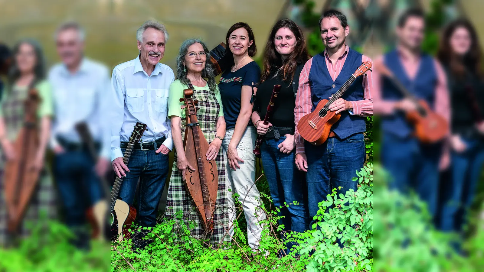 Die fünf Musiker der Irish-Folk-Gruppe Dulcimore laden zu einem abwechslungsreichen Abend ein.  (Foto: VA)