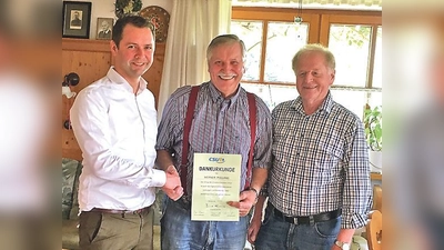 Andreas Lenz, Werner Polland und Martin Moosmeyer (v. li) verstanden sich prächtig.	 (Foto: CSU KV Ebersberg)