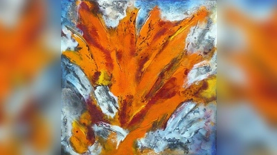 Die Kunstausstellung von Elisabeth Cockcroft ist bis September im Rathaus Neukeferloh zu sehen.  (Foto: privat)