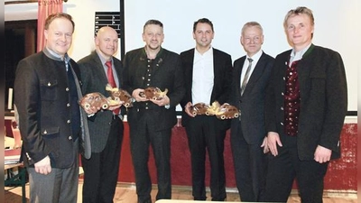 Robert Niedergesäß, Christian Rehm, Thomas Huber, Dr. Andreas Lenz, Karl Wiebel und Martin Killi (v.li.)	 (Foto: Büro Lenz)
