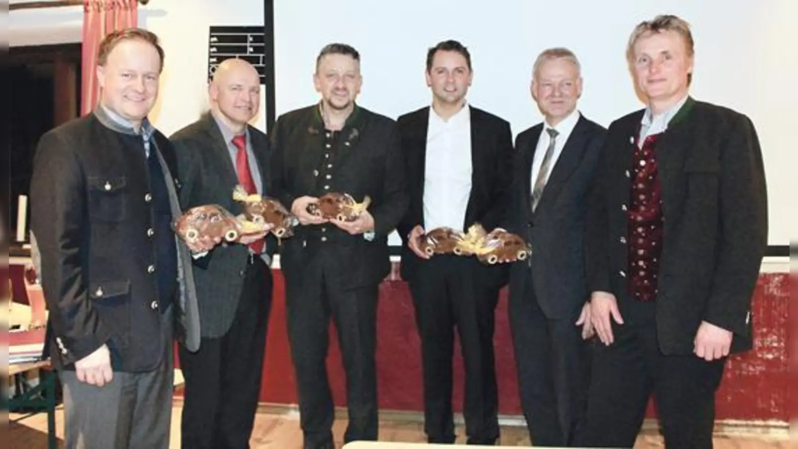 Robert Niedergesäß, Christian Rehm, Thomas Huber, Dr. Andreas Lenz, Karl Wiebel und Martin Killi (v.li.)	 (Foto: Büro Lenz)