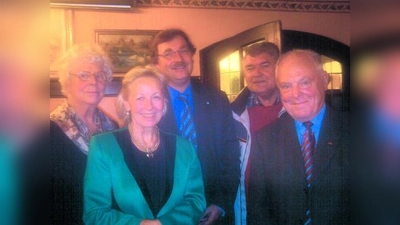 Vortrag bei der Senioren Union: v.l. Gertraud Heinrich, Margot Günther, Joachim Unterländer, Seniorenbeirat Günther Mack und Hans Koller. (Foto: privat)