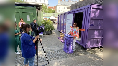 Ein erfolgreicher Pop-up-Store der Halle2 wurde in der Vergangenheit auf dem Viktualienmarkt eröffnet. Jetzt gibt es einen Pop-up-Store in Schwabing, der sich über Besucher freut. (Foto: AWM)