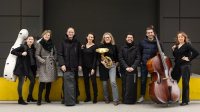 Es spielt ein Oktett aus Solisten des Symphonieorchesters des Bayerischen Rundfunks. (Foto: Astrid Ackermann Fotografie)