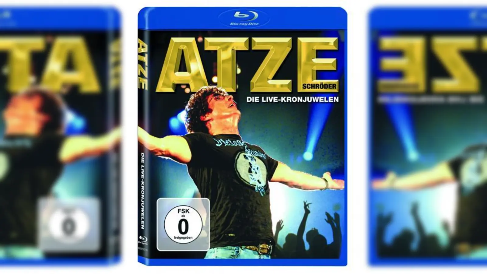 „Die Live-Kronjuwelen“ vereinen die Höhepunkte von Atze Schröders vergangenen drei Live-Programmen „Meisterwerke“, „Goldene Zeiten“ und „Atze im Wunderland“. (Foto: Cover)