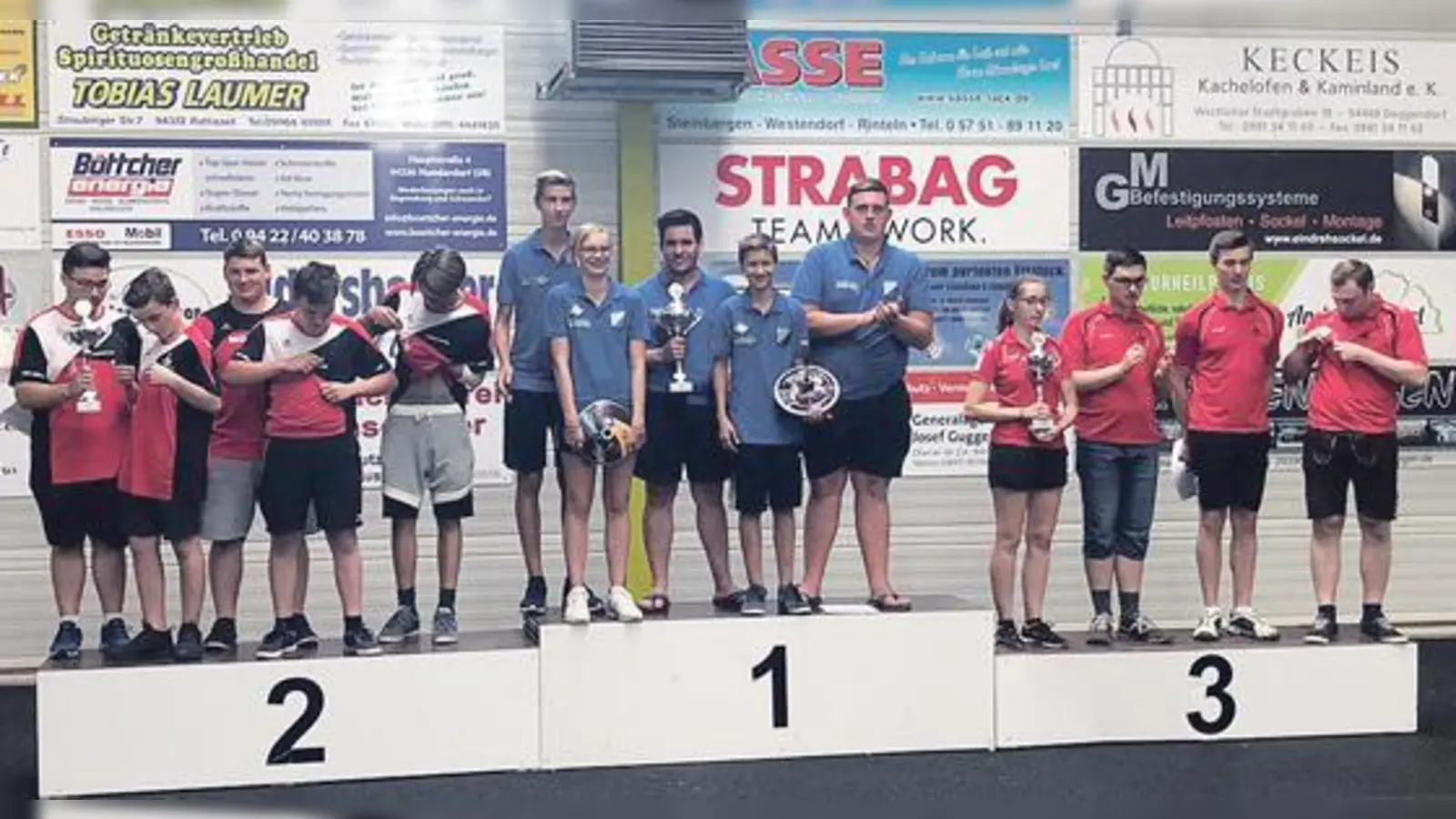 Leo Heidacher, Daniel Steber, Koni Heidacher, Selina Steber und Basti Sperr holten sich den Titel.	 (Foto: Verein)