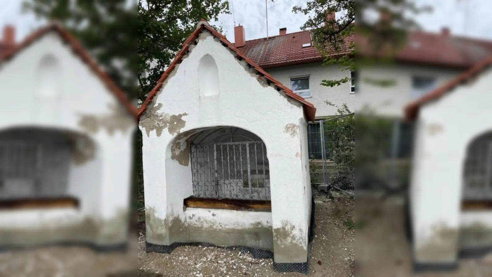 So sah die Kapelle in Alling vor der Restaurierung aus. (Foto: Gemeinde Alling)