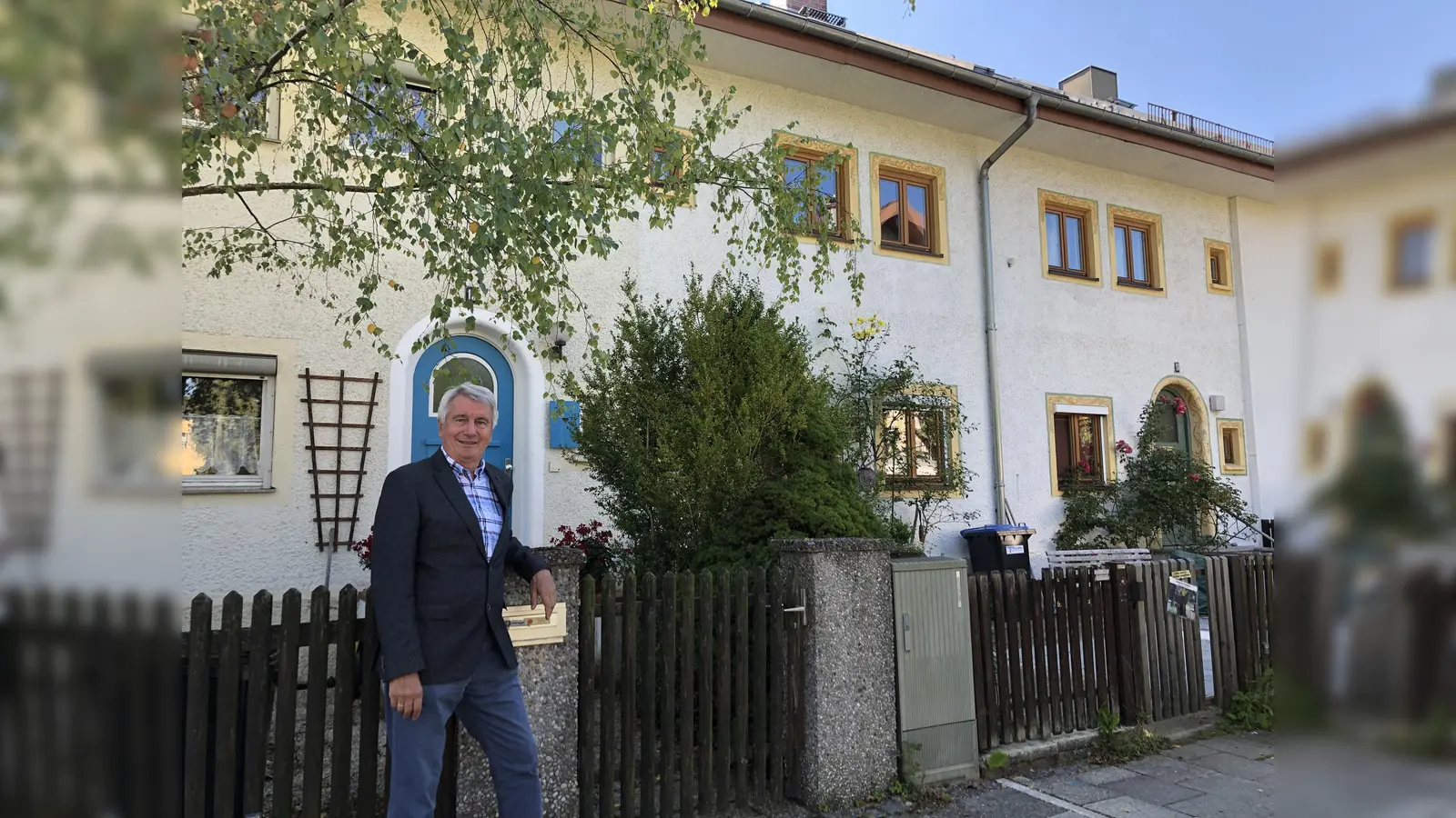Werner Reindl hat unter anderem viel über die Siedler, die sich in der Kriegersiedlung vor 100 Jahren niederließen, zu berichten.  (Foto: hw)