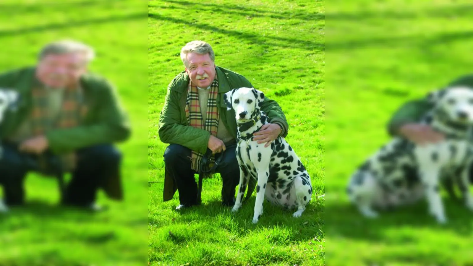 Für Benutzungsverordnungen mit Augenmaß:Otmar Bernhard, hier mit seinem Dalmatiner Barney. (Foto: pi)