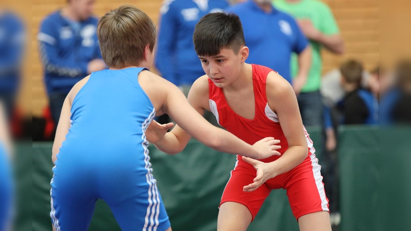 Jan Madejczyk erkämpfte sich letztes Wochenende die Deutsche Meisterschaft im Olympischen Ringen. (Foto: Otto Madejczyk)
