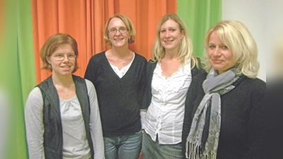 Der neue Elternbeirat: Manuela Hutterer, Regina Pröbstl,  Monika Zimmermann und Andrea Liebl (v. l.).	 (Foto: BRK)