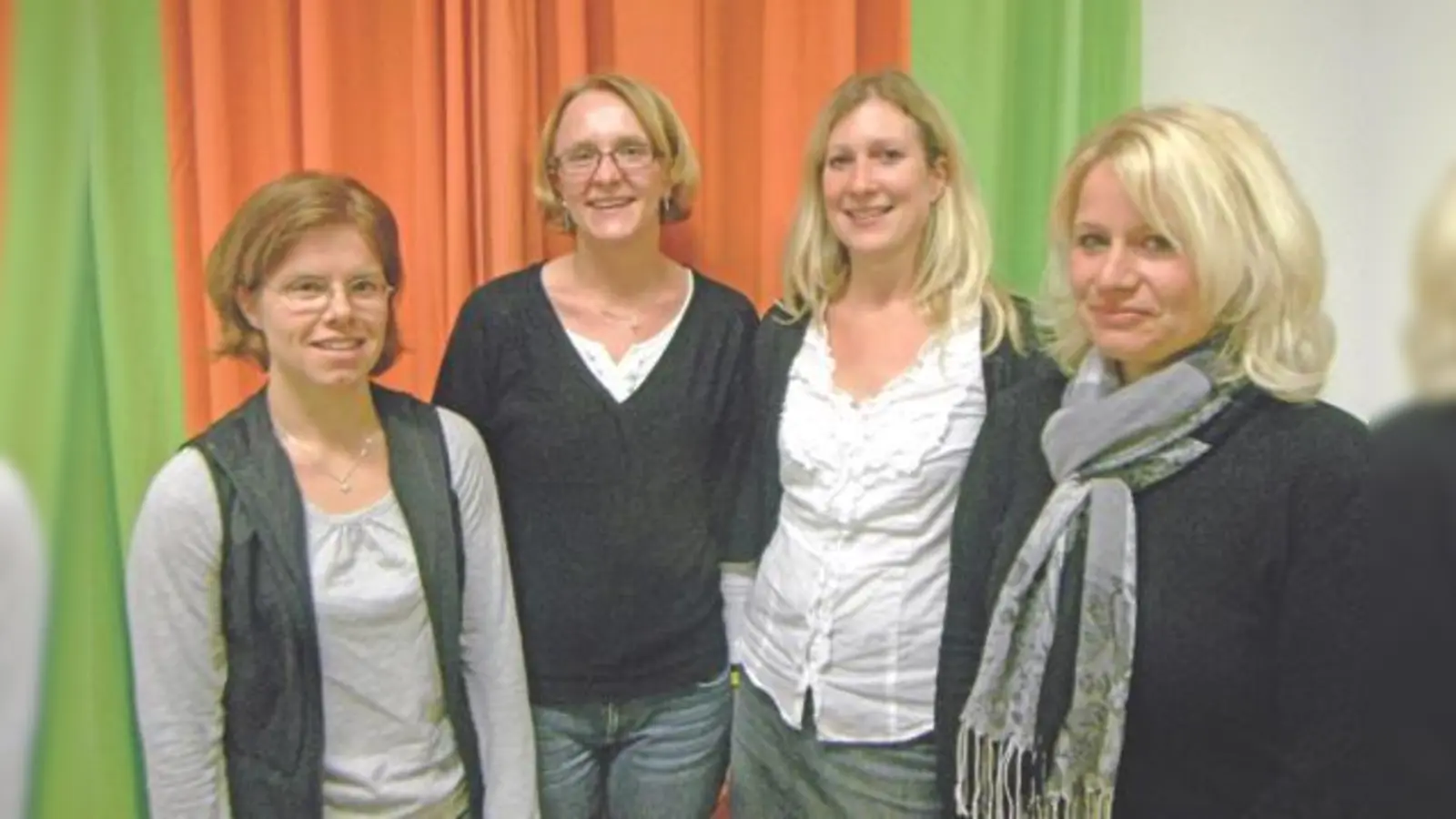 Der neue Elternbeirat: Manuela Hutterer, Regina Pröbstl,  Monika Zimmermann und Andrea Liebl (v. l.).	 (Foto: BRK)