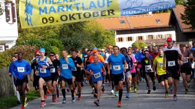 Die Veranstalter des Holzkirchner Marktlaufes hoffen wieder auf zahlreiche Teilnehmer, die am 26. Oktober beim 20. Lauf antreten werden. (Foto: RSLC)