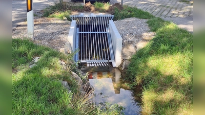 Der neue Rechen am Aubach. (Foto: Gemeinde Gilching)